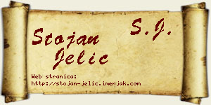 Stojan Jelić vizit kartica